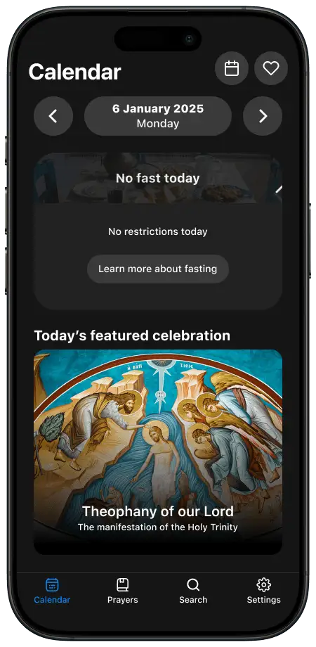 Fasting information on iPhone